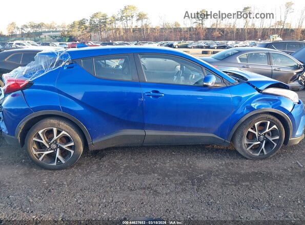 NMTKHMBX9JR048614 2018 TOYOTA LE Blue Vista interior trasera