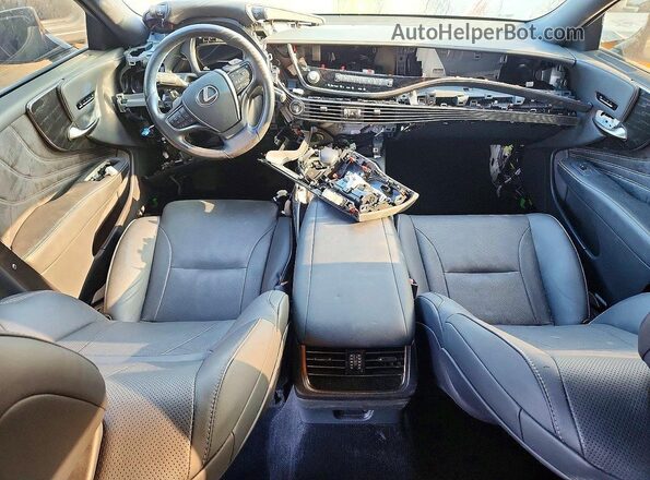 OLDLOT94854485 2022 LEXUS LS Черный Вид панели приборов