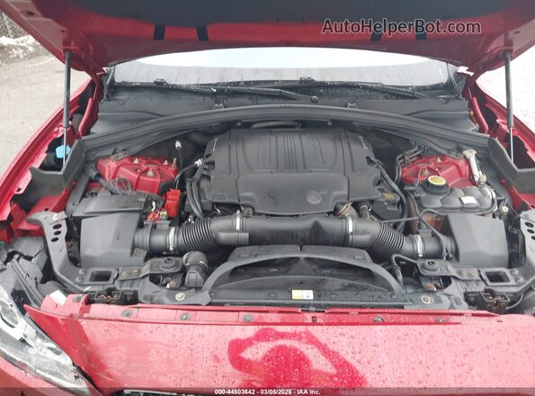 SADCJ2BV5HA092408 2017 JAGUAR F-PACE Red Rear view