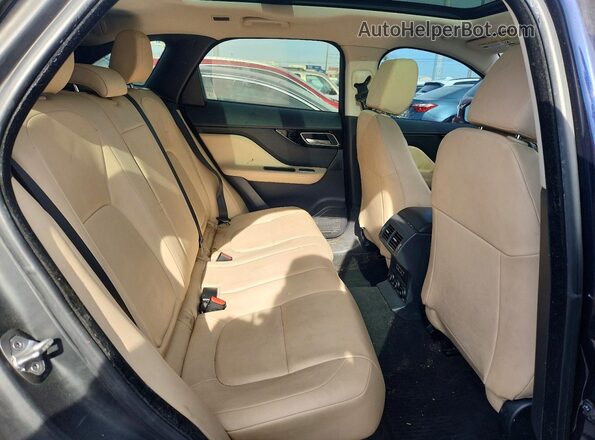 SADCJ2BV6HA071972 2017 JAGUAR F-PACE Blue Rear interior view