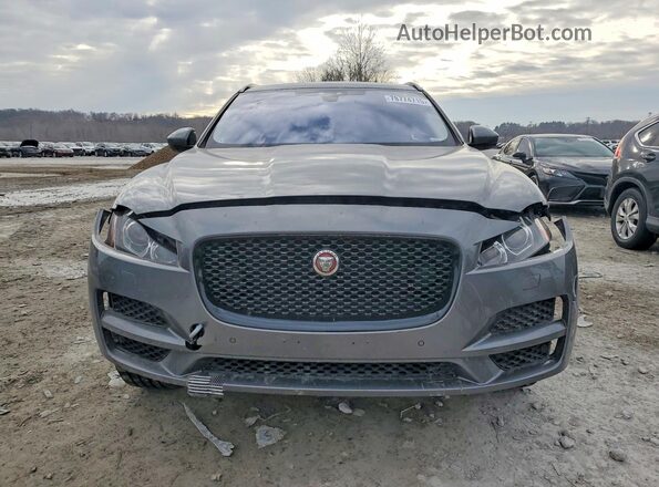 SADCJ2BV8HA091270 2017 JAGUAR F-PACE Gray წინა ხედი