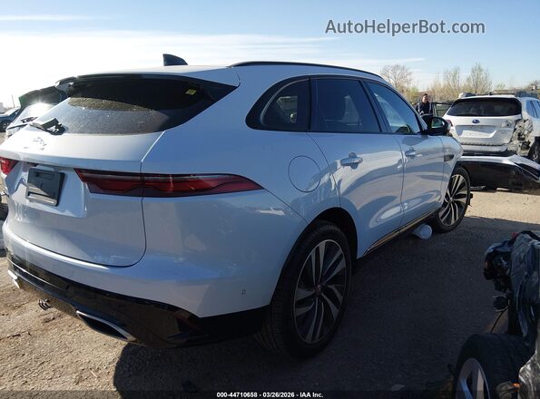 SADCJ2EU4MA668597 2021 JAGUAR F-PACE Белый Задняя правая четверть