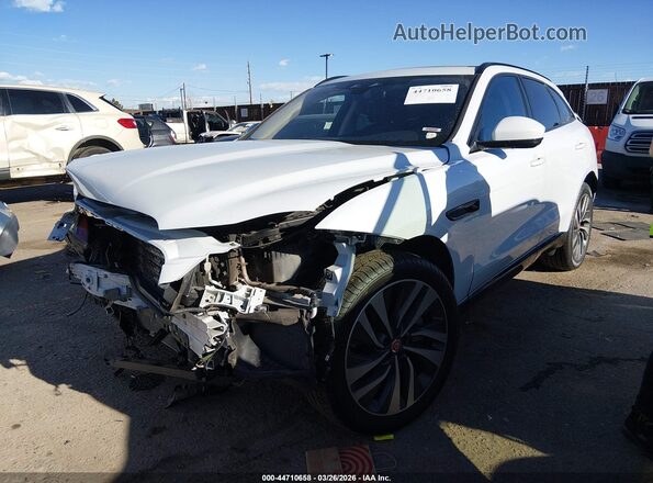 SADCJ2EU4MA668597 2021 JAGUAR F-PACE Белый Передняя левая четверть
