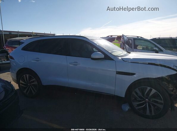 SADCJ2EU4MA668597 2021 JAGUAR F-PACE Белый Панорамный вид салона 360°