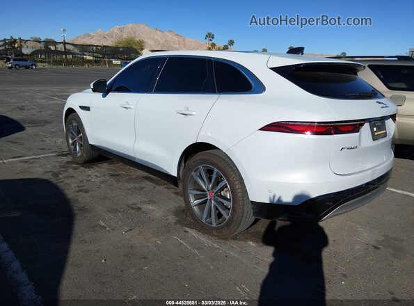 SADCJ2EX0MA680918 2021 JAGUAR F-PACE White Rear left