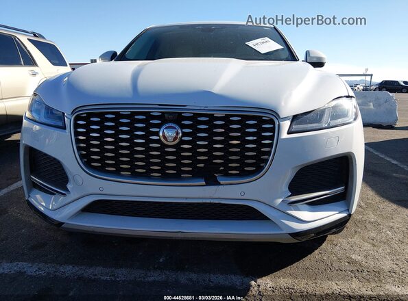 SADCJ2EX0MA680918 2021 JAGUAR F-PACE White Front view