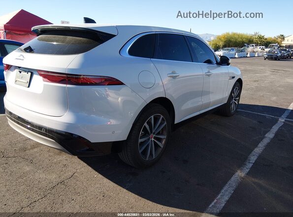 SADCJ2EX0MA680918 2021 JAGUAR F-PACE White Rear right