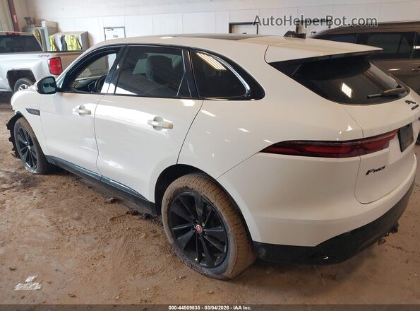 SADCJ2EX0NA691788 2022 JAGUAR F-PACE White Trasero izquierdo