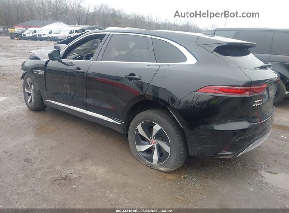 SADCJ2EX2MA671105 2021 JAGUAR F-PACE Black Trasero izquierdo