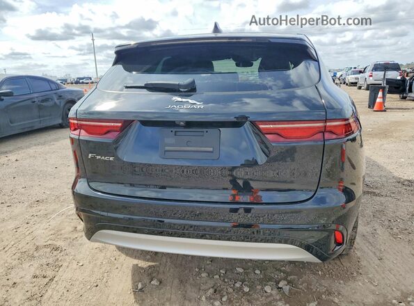 SADCJ2EX7MA668085 2021 JAGUAR F-PACE Black Widok z tyłu
