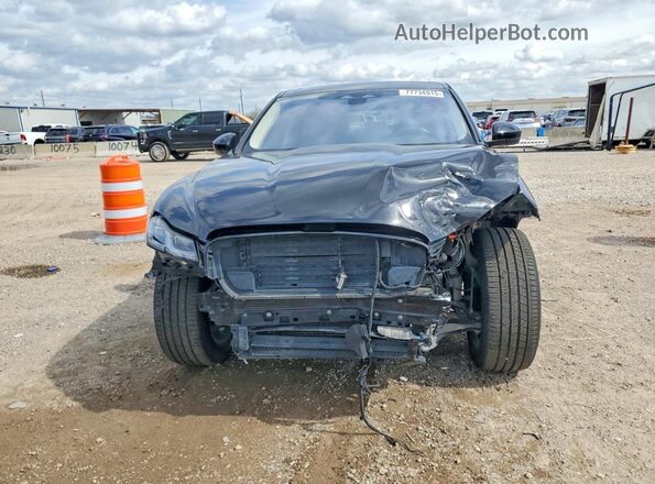 SADCJ2EX7MA668085 2021 JAGUAR F-PACE Black Widok z przodu