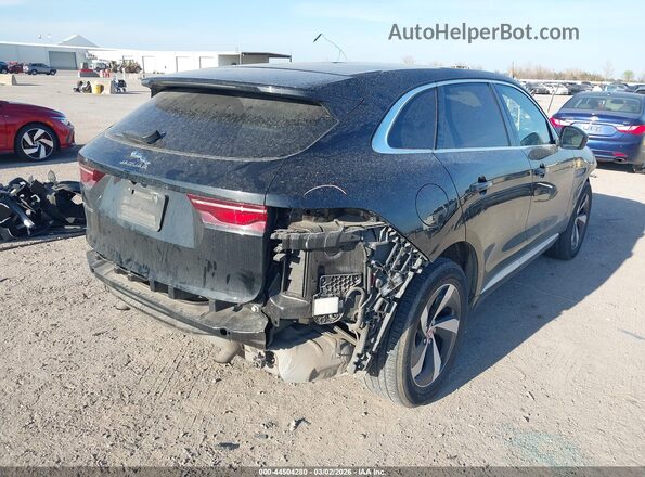 SADCJ2EX7MA680091 2021 JAGUAR F-PACE Black Tył prawy