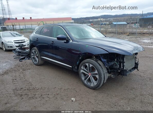 SADCJ2EX7PA716091 2023 JAGUAR F-PACE Blue Widok wnętrza 360 stopni