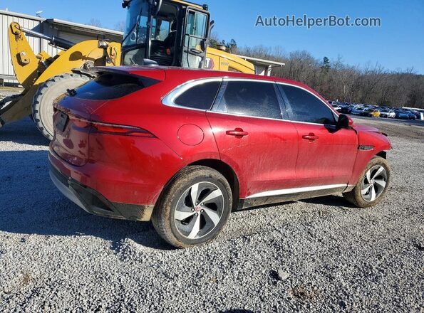 SADCJ2EX8MA674817 2021 JAGUAR F-PACE Red Trasero derecho