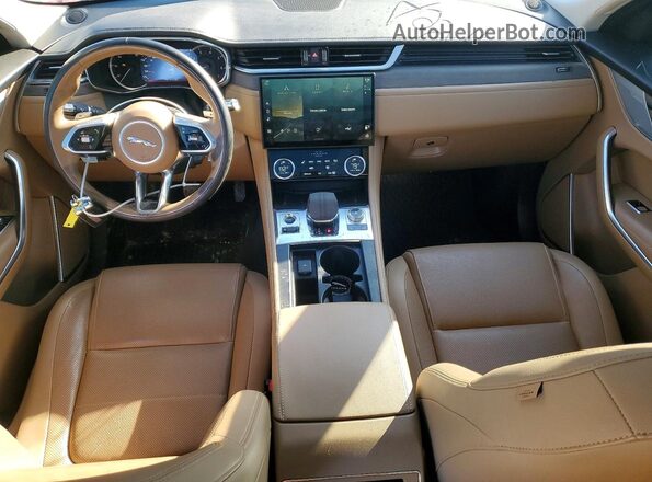 SADCJ2EX8MA674817 2021 JAGUAR F-PACE Red Vista del salpicadero