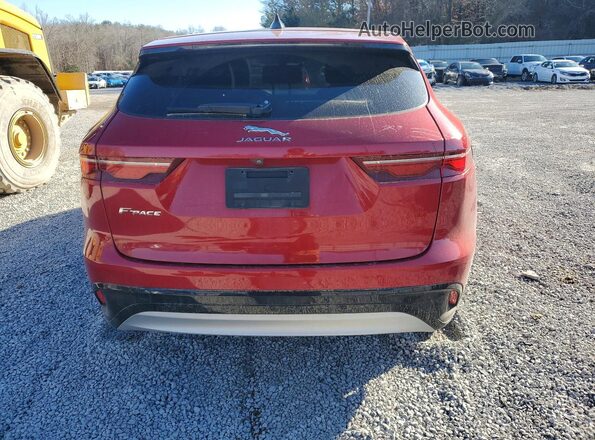 SADCJ2EX8MA674817 2021 JAGUAR F-PACE Red Vista trasera