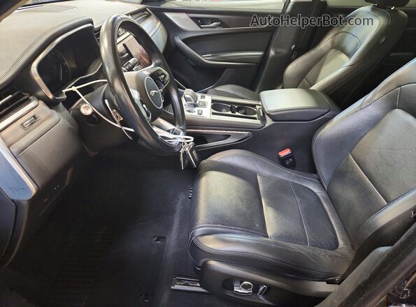 SADCJ2EX9MA682313 2021 JAGUAR F-PACE Black Սալոնի դիմացի տեսք