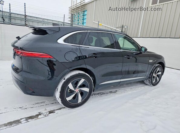 SADCJ2EX9MA682313 2021 JAGUAR F-PACE Black Հետևի աջ