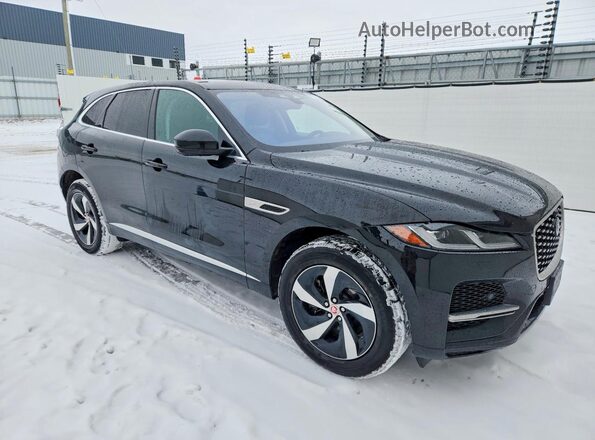 SADCJ2EX9MA682313 2021 JAGUAR F-PACE Black Առջևի աջ