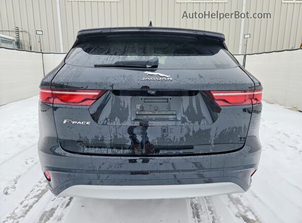 SADCJ2EX9MA682313 2021 JAGUAR F-PACE Black Հետևի տեսք