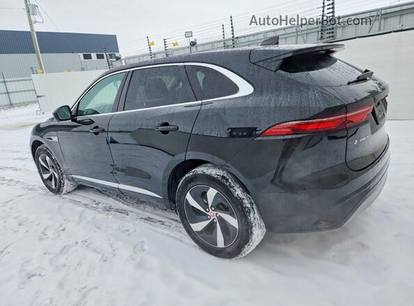 SADCJ2EX9MA682313 2021 JAGUAR F-PACE Black Հետևի ձախ