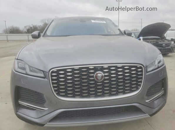 SADCJ2EXXMA667755 2021 JAGUAR F-PACE Silver Widok z przodu