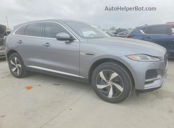 SADCJ2EXXMA667755 2021 JAGUAR F-PACE Silver Przód prawy