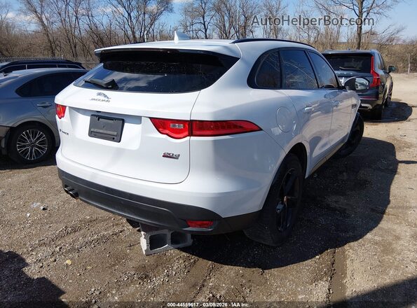SADCJ2FN2JA241647 2018 JAGUAR F-PACE Белый Задняя правая четверть