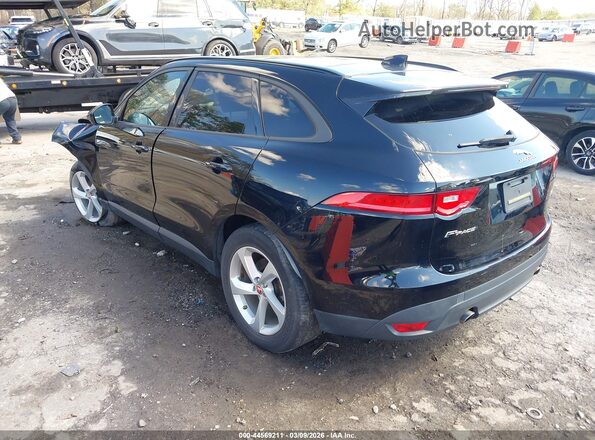 SADCJ2FX1JA299833 2018 JAGUAR F-PACE Black Rear left
