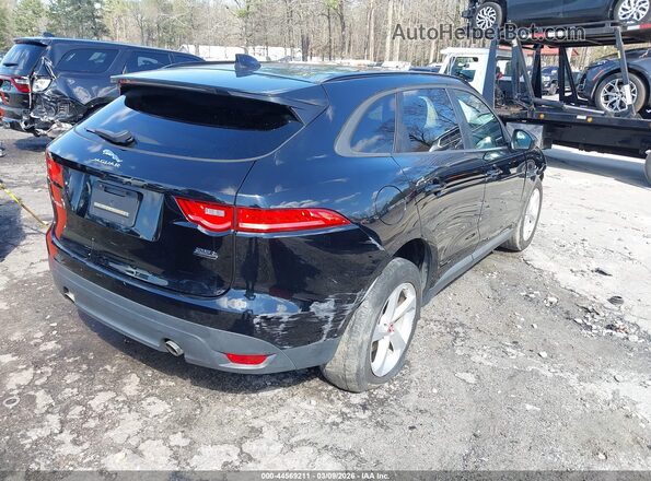 SADCJ2FX1JA299833 2018 JAGUAR F-PACE Black Rear right