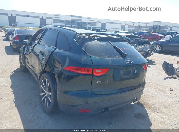SADCJ2FX6JA250630 2018 JAGUAR F-PACE Green Задня ліва чверть