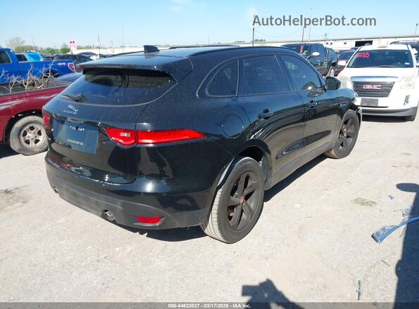 SADCJ2FX8KA395895 2019 JAGUAR F-PACE Black Задня права чверть