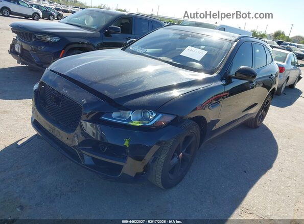SADCJ2FX8KA395895 2019 JAGUAR F-PACE Black Передня ліва чверть