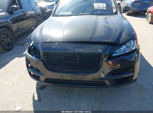 SADCJ2FX8KA395895 2019 JAGUAR F-PACE Black Вид задньої частини салону