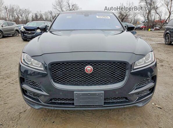 SADCJ2FXXLA645333 2020 JAGUAR F-PACE Черный Вид спереди