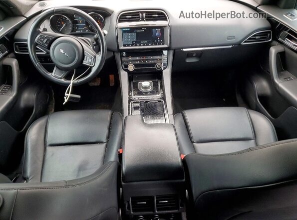 SADCJ2FXXLA645333 2020 JAGUAR F-PACE Черный Вид панели приборов