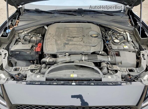 SADCJ2FXXLA645333 2020 JAGUAR F-PACE Черный Вид подкапотного пространства