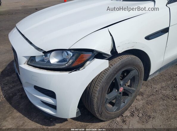 SADCJ2GX5JA295282 2018 JAGUAR F-PACE White Widok z przodu