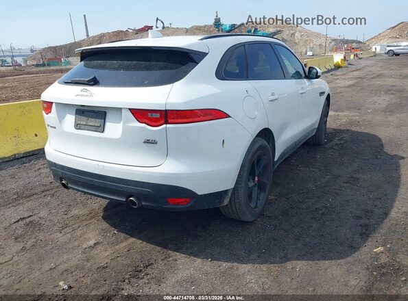 SADCJ2GX5JA295282 2018 JAGUAR F-PACE White Tył prawy