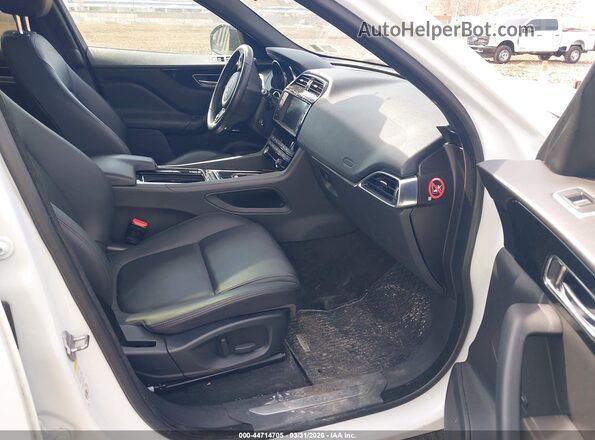 SADCJ2GX5JA295282 2018 JAGUAR F-PACE White Widok wnętrza z przodu