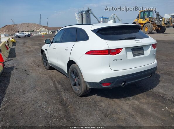 SADCJ2GX5JA295282 2018 JAGUAR F-PACE White Tył lewy