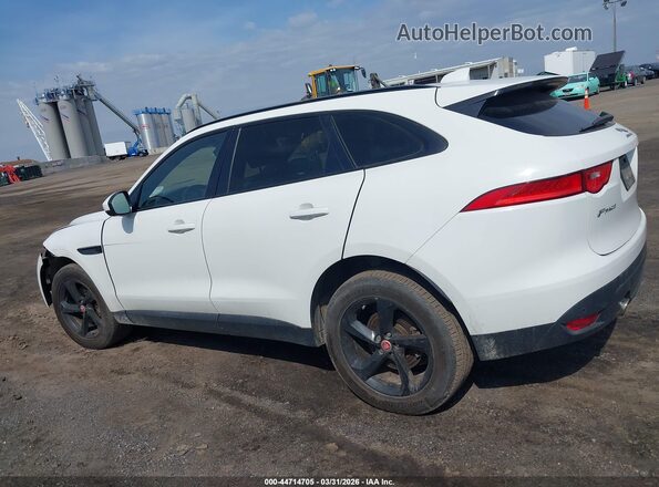 SADCJ2GX5JA295282 2018 JAGUAR F-PACE White Widok wnętrza 360 stopni