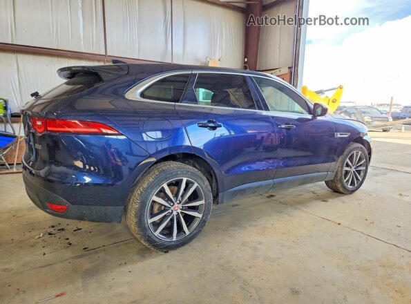 SADCK2FN5KA605736 2019 JAGUAR F-PACE Blue უკანა მარჯვენა