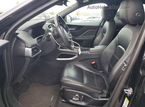 SADCK2FX0LA641577 2020 JAGUAR F-PACE Black Вид салону спереду
