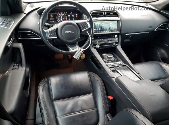 SADCK2FX0LA641577 2020 JAGUAR F-PACE Black Вид панелі приладів