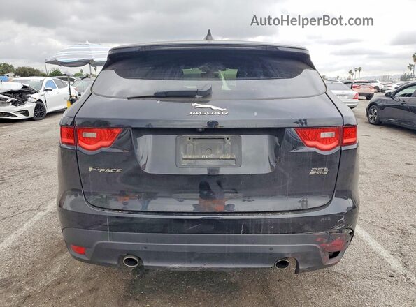 SADCK2FX0LA641577 2020 JAGUAR F-PACE Black Вид ззаду