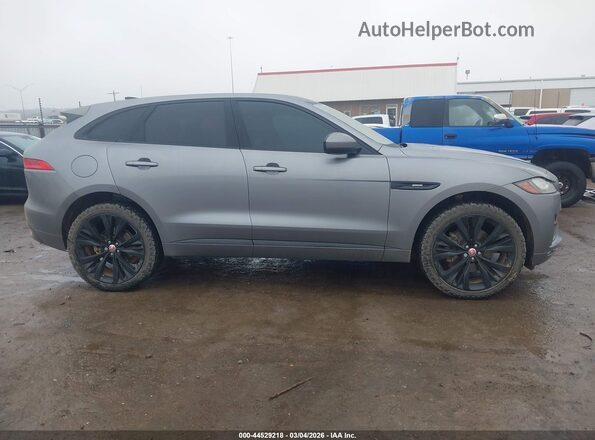 SADCL2GX0LA622538 2020 JAGUAR F-PACE Gray Սալոնի հետևի տեսք