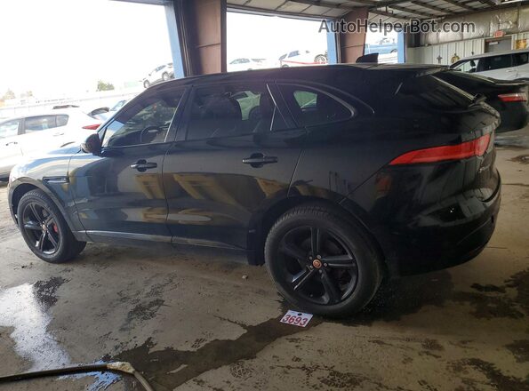 SADCM2FV4KA356727 2019 JAGUAR F-PACE Black Задня ліва чверть