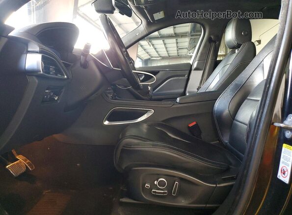 SADCM2FV4KA356727 2019 JAGUAR F-PACE Black Вид салону спереду