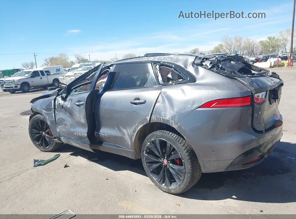 SADCM2FV6JA254957 2018 JAGUAR F-PACE Gray წინა ხედი